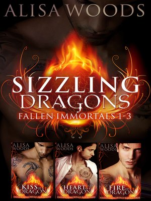 cover image of Sizzling Dragons Box Set